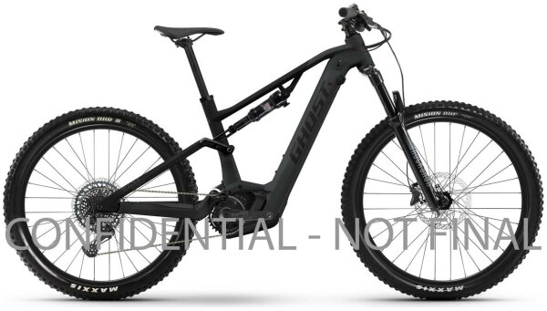 E-ASX 160 Universal (Unisex 29/27.5" 47cm - anthracite/black - glossy)